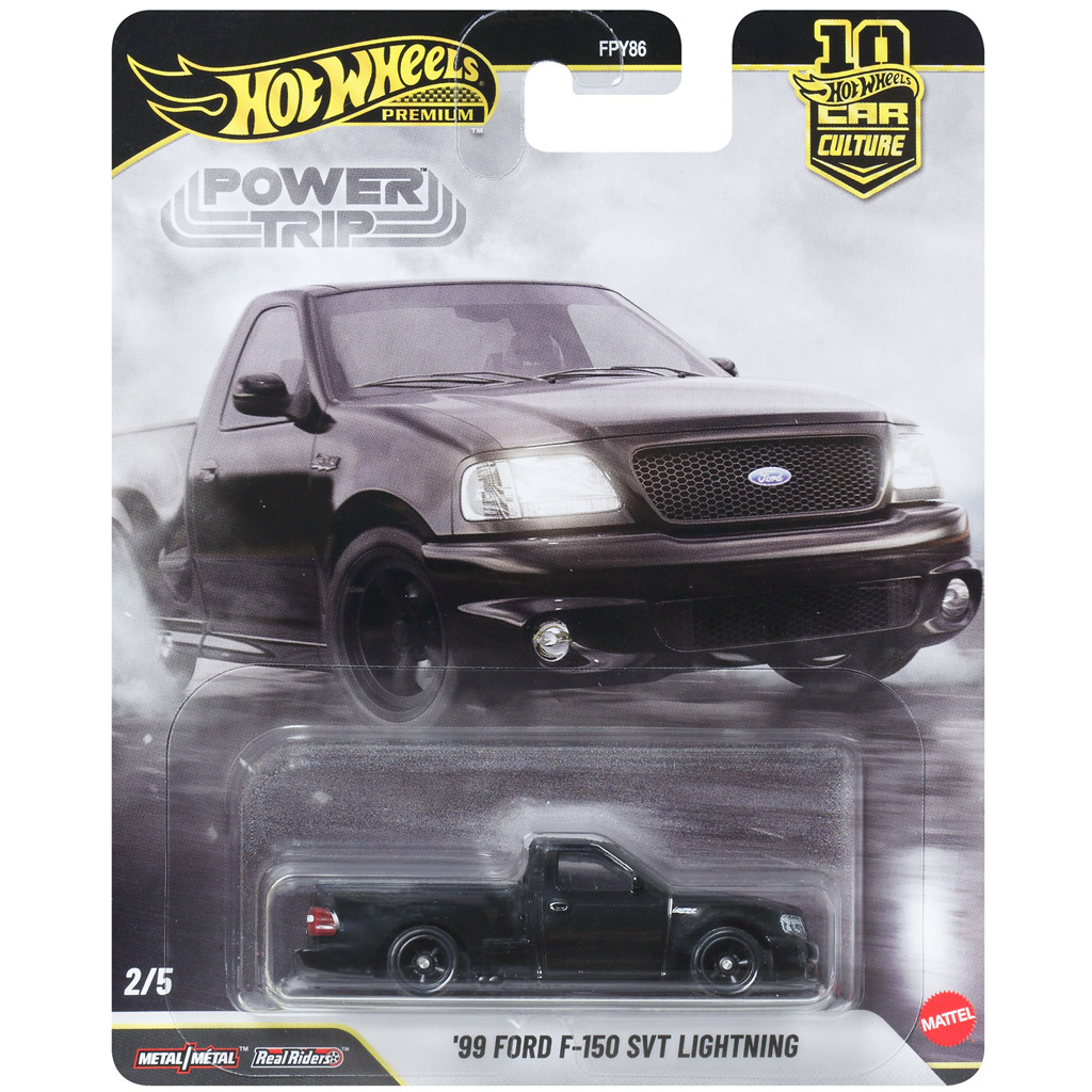 Hot Wheels Premium: Cool-túra ’99 Ford F-150 SVT Lightning samochód 1/64 - Mattel zdjęcie 1
