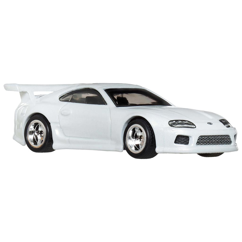 Hot Wheels: Premium Toyota ’90s JDM zestaw kolekcjonerskich samochodzików – Supra, Celica GT-Four, MR2 TRD i Sakura Sprinter, 1/64 - Mattel zdjęcie 2