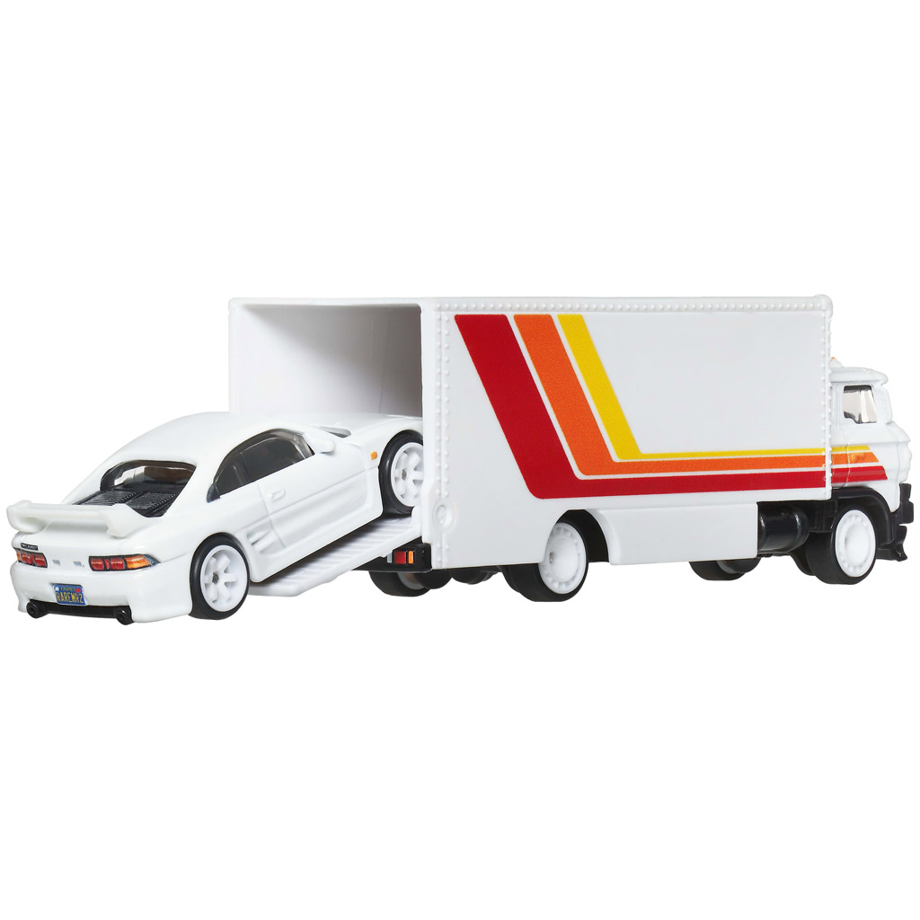 Hot Wheels: Premium Toyota ’90s JDM zestaw kolekcjonerskich samochodzików – Supra, Celica GT-Four, MR2 TRD i Sakura Sprinter, 1/64 - Mattel zdjęcie 6