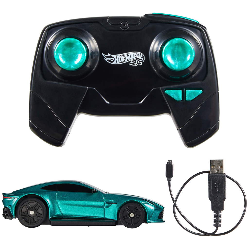 Hot Wheels RC Aston Martin Vantage zdalnie sterowany samochód – Mattel zdjęcie 3