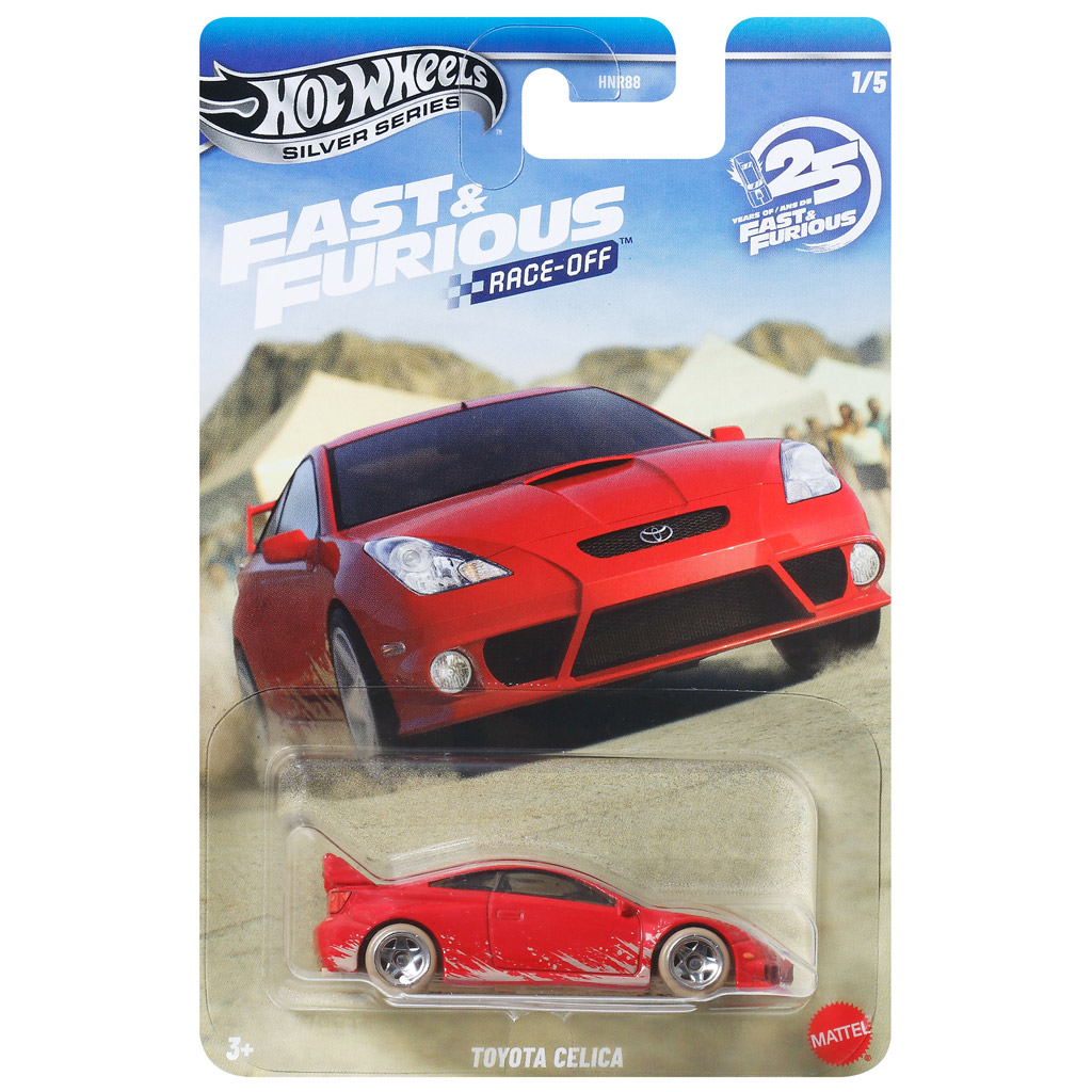 Hot Wheels Silver Series: Śmiertelna pułapka Toyota Celica samochód 1/64 - Mattel zdjęcie 1