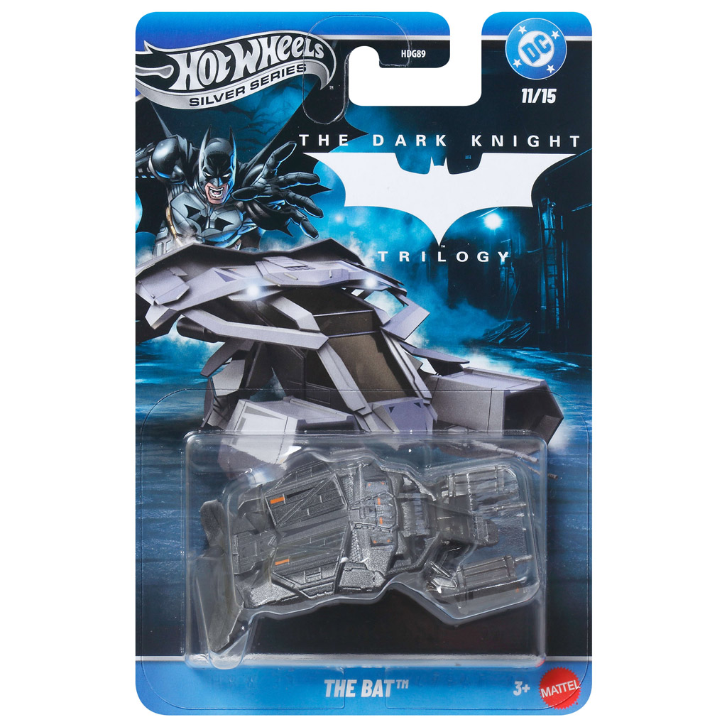 Hot Wheels Srebrna Seria: Batman The Bat samochód 1/64 - Mattel zdjęcie 1