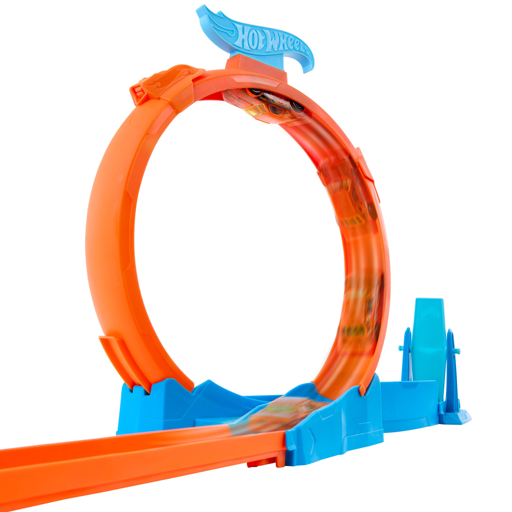 Hot Wheels: Zestaw kreatora toru z potrójną pętlą - Mattel zdjęcie 3