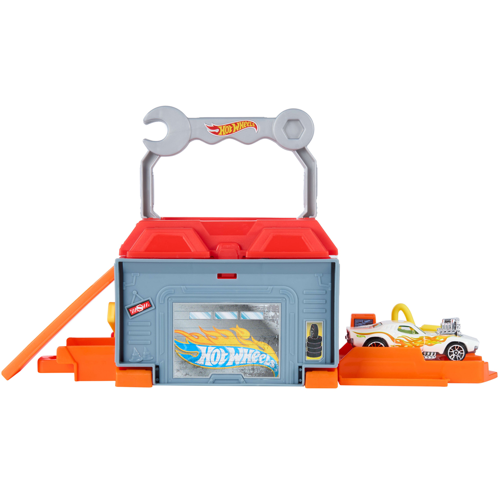 Hot Wheels: Zestaw torów warsztatu naprawczego – Mattel zdjęcie 3