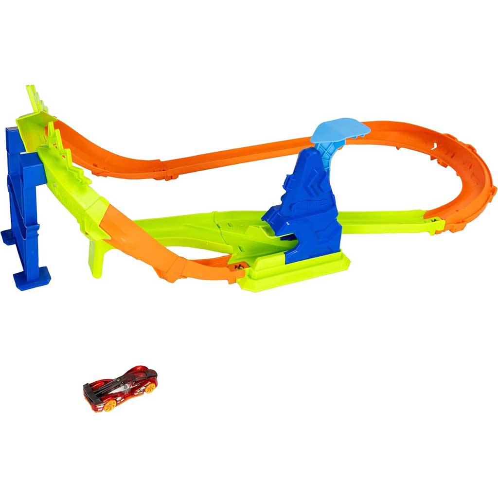 Hot Wheels: Zestawy torów mistrzostw - Wyścig okrężny z rampą - Mattel zdjęcie 3