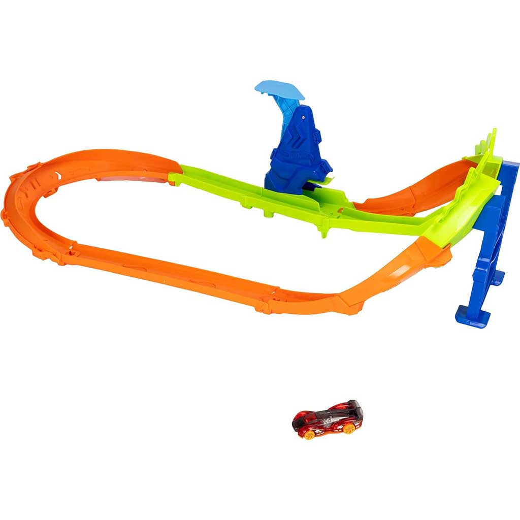 Hot Wheels: Zestawy torów mistrzostw - Wyścig okrężny z rampą - Mattel zdjęcie 4