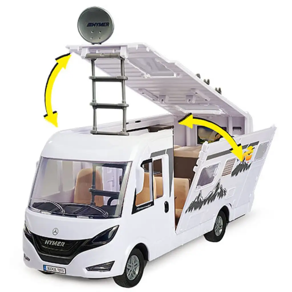 Hymer Camping Van z akcesoriami 30cm - Dickie Toys zdjęcie 2