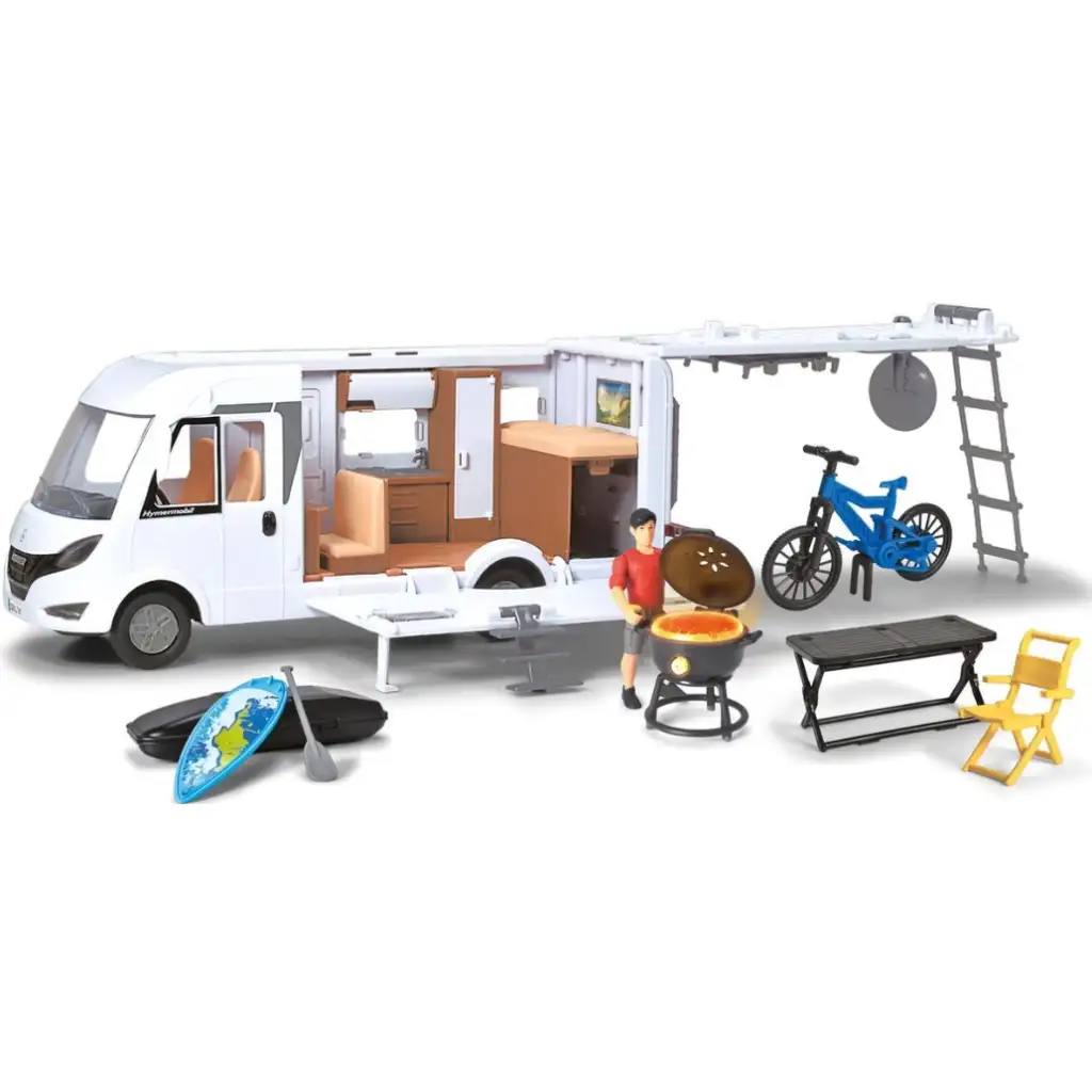 Hymer Camping Van z akcesoriami 30cm - Dickie Toys zdjęcie 4