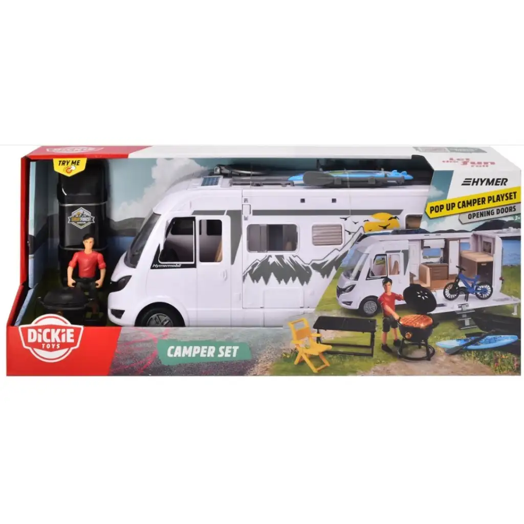 Hymer Camping Van z akcesoriami 30cm - Dickie Toys zdjęcie 5