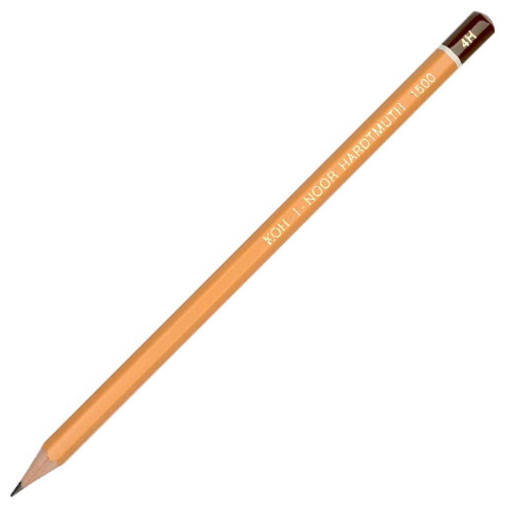 ICO: ołówek grafitowy 1500/4H Koh-I-Noor zdjęcie 1