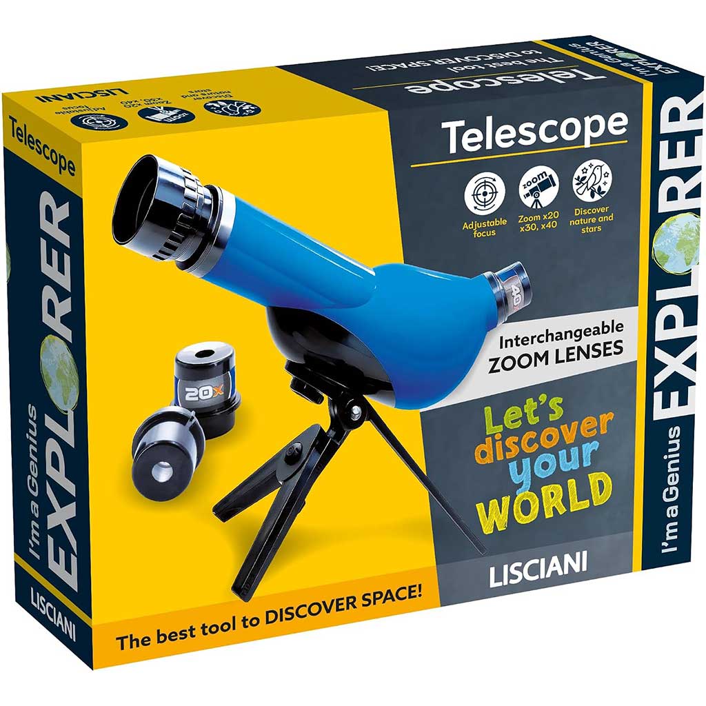 Jestem Geniuszem Odkrywcy Teleskop - Lisciani zdjęcie 1