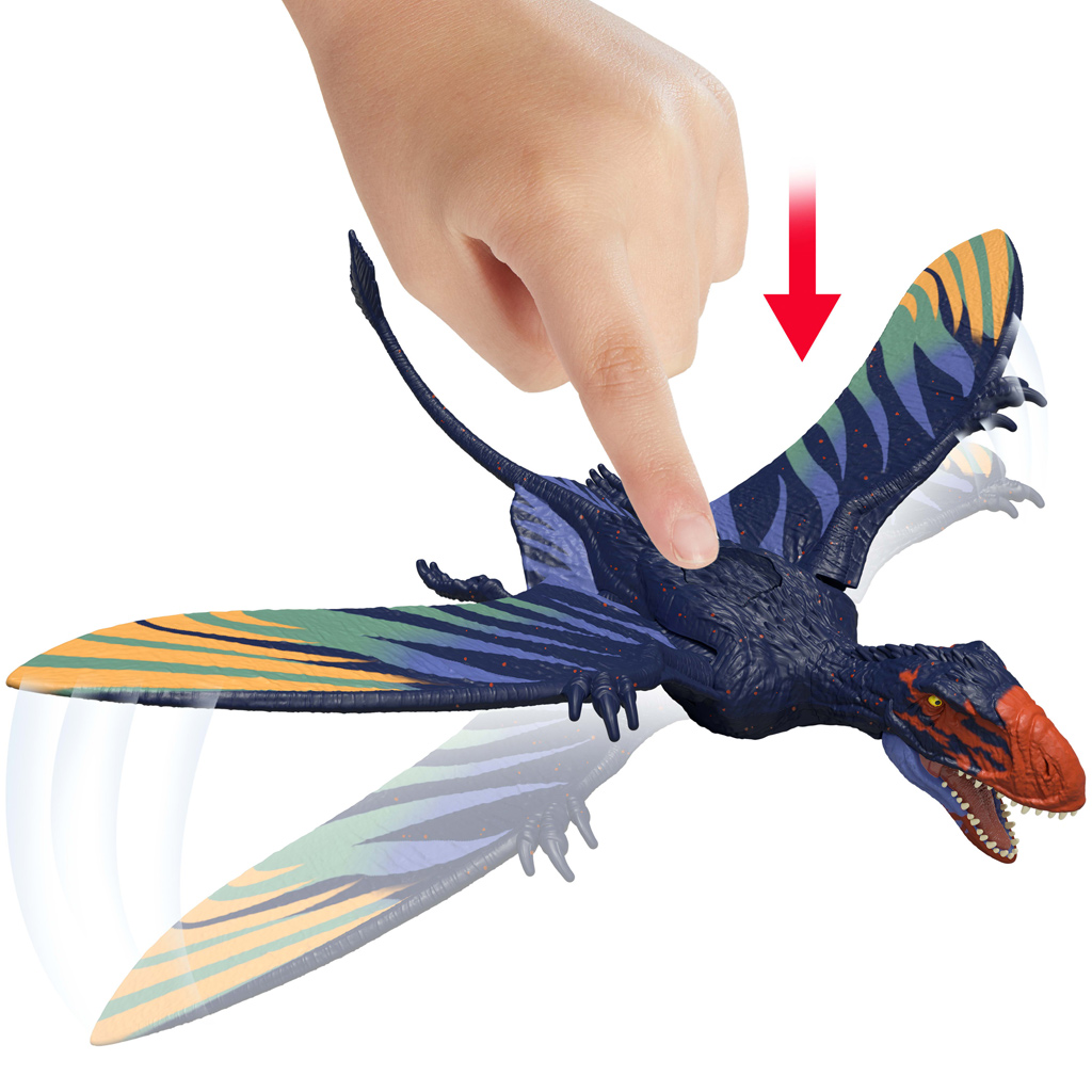 Jurassic World: Dino atakujący Dimorphodon - Mattel zdjęcie 3