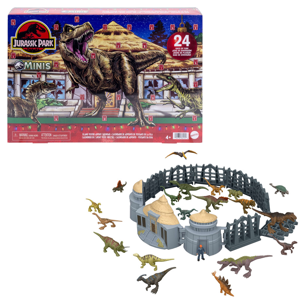 Jurassic World Kalendarz Adwentowy - Mattel zdjęcie 1
