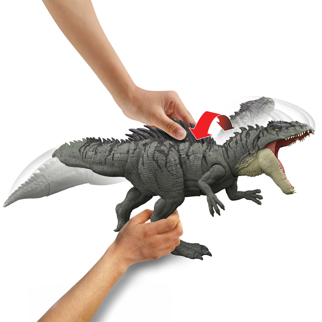 Jurassic World Kolosalny Atak Giganotozaur - Mattel zdjęcie 4