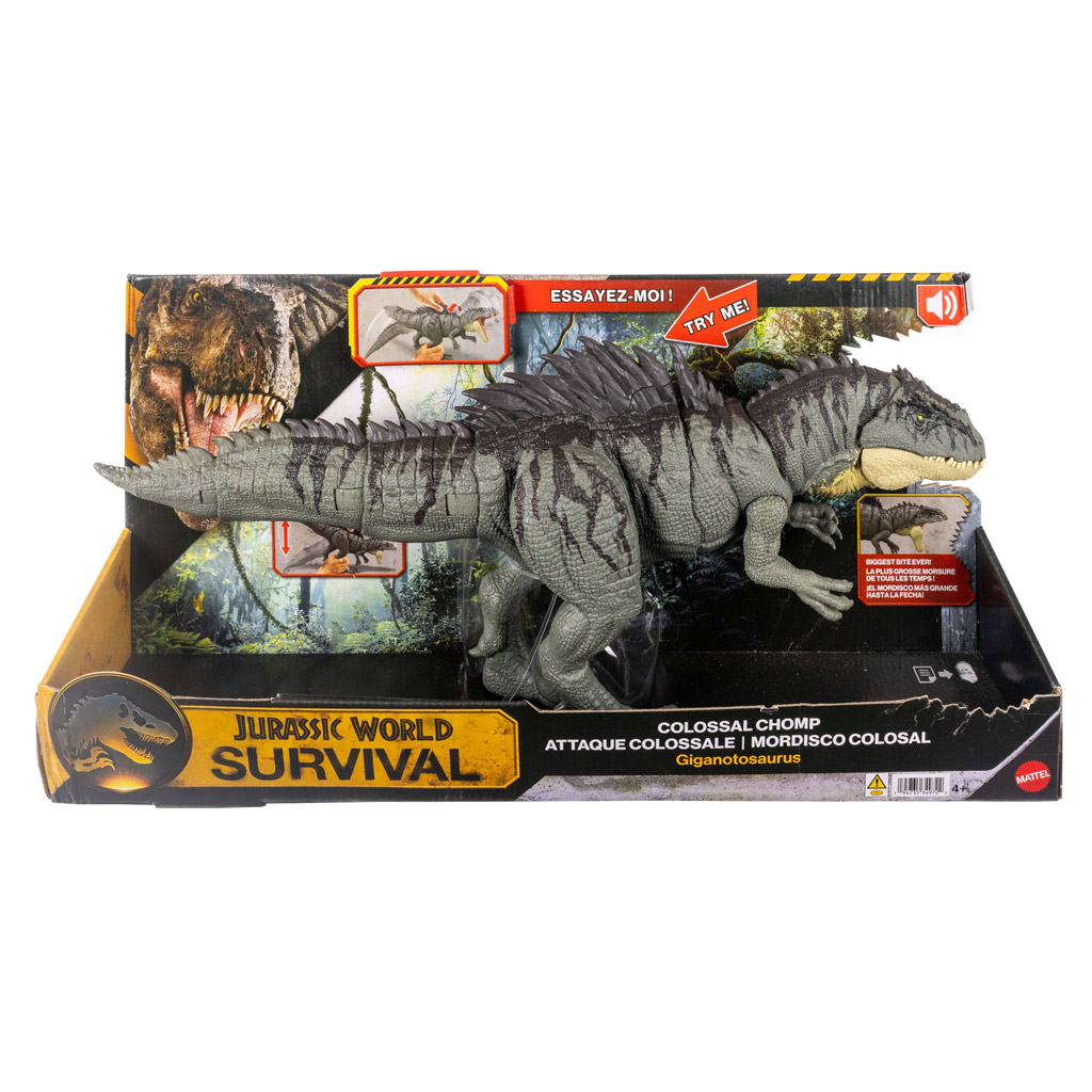 Jurassic World Kolosalny Atak Giganotozaur - Mattel zdjęcie 1