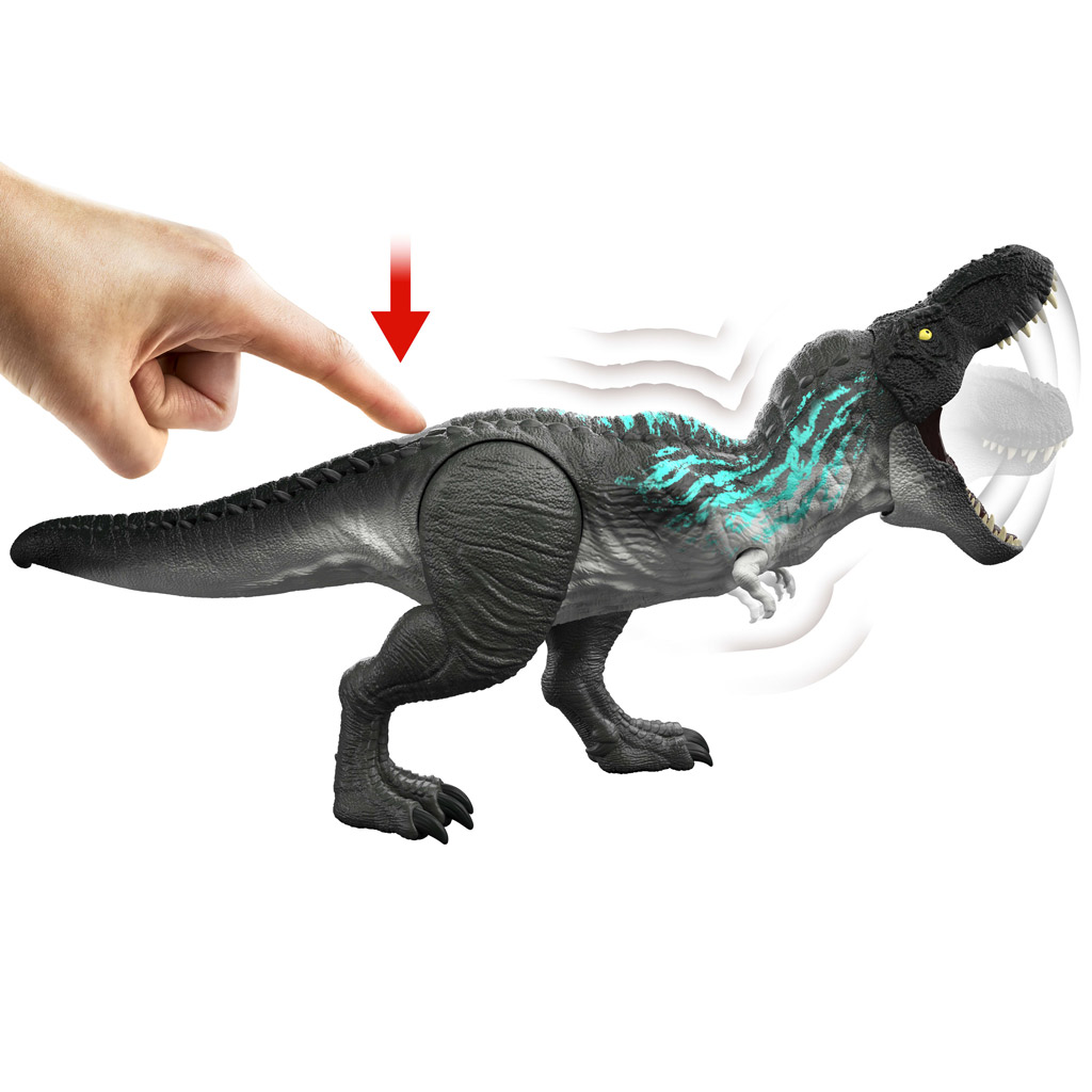 Jurassic World Kolosalny Atak T-rex - Mattel zdjęcie 4