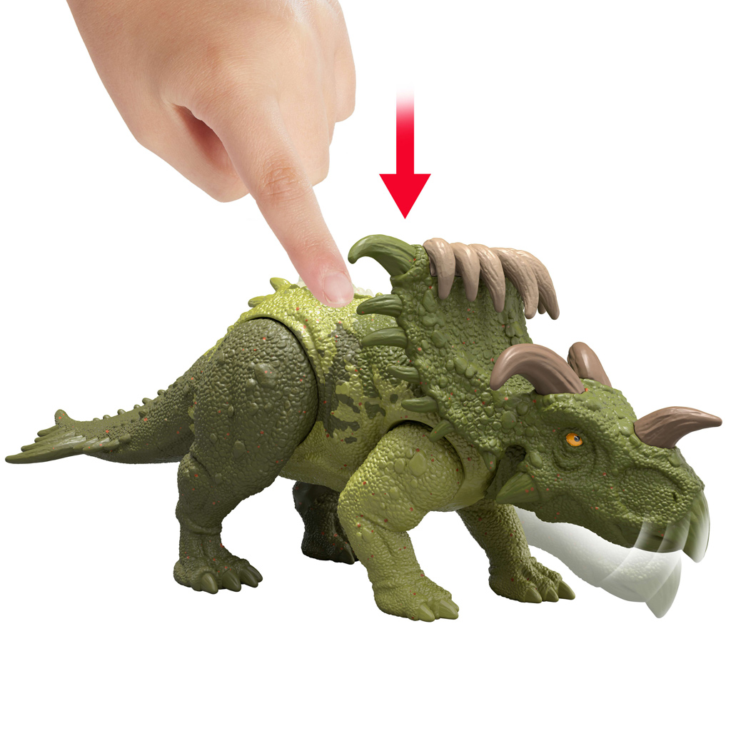 Jurassic World: Kosmoceratops atakujący dinozaur - Mattel zdjęcie 3