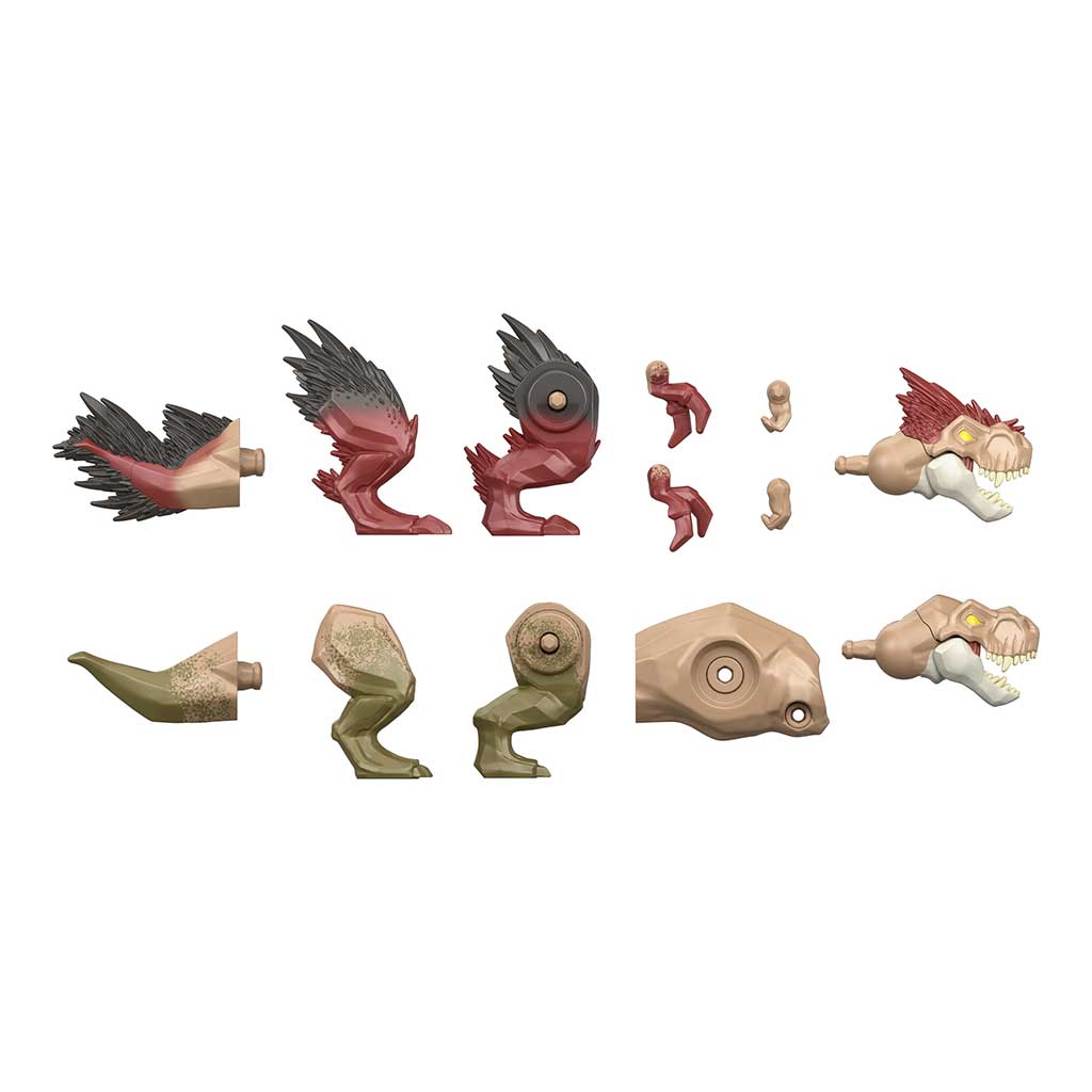 Jurassic World: Mayhem Mix-Ups DIY Mutant Dino T-Rex - Mattel zdjęcie 2