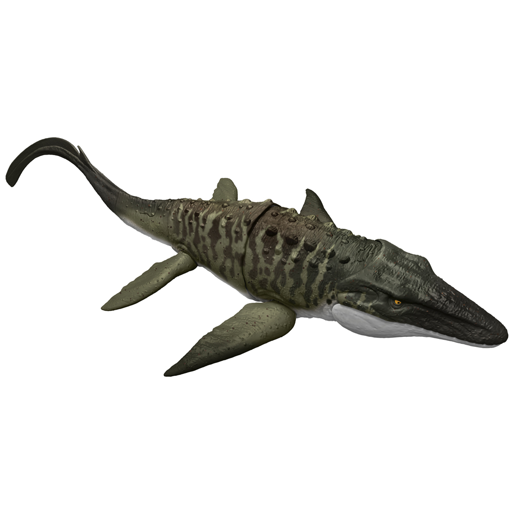 Jurassic World: Odrodzenie – Figura Mosasaurus Bite 'N Blast - Mattel zdjęcie 3