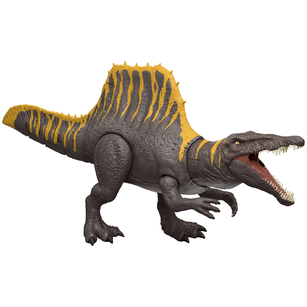 Jurassic World: Odrodzenie Tail Thrasher Spinosaurus kolosalna figura dinozaura - Mattel zdjęcie 3