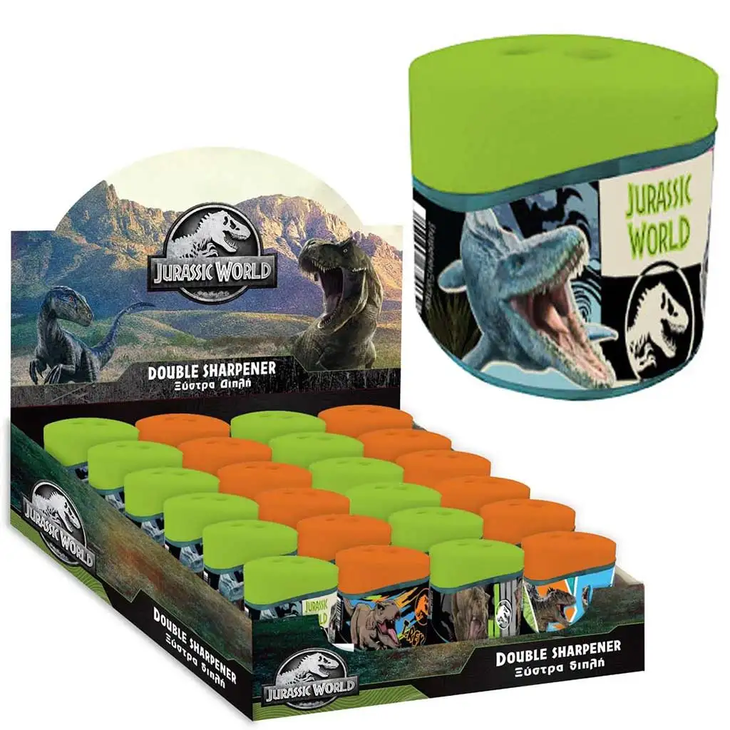 Jurassic World: Temperówka z dwoma otworami Mosasaurus 1szt zdjęcie 1