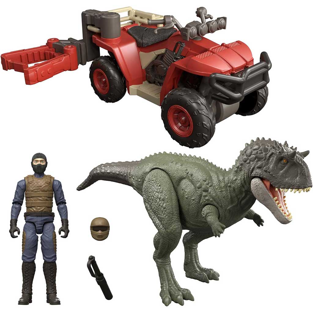 Jurassic World: Zestaw do łapania dinozaurów Quad - Mattel zdjęcie 2