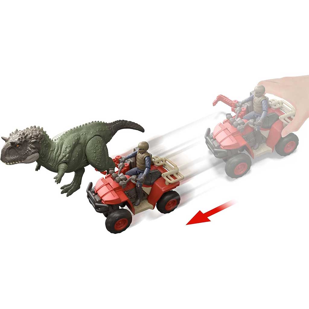 Jurassic World: Zestaw do łapania dinozaurów Quad - Mattel zdjęcie 4