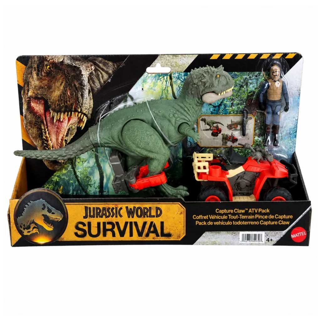 Jurassic World: Zestaw do łapania dinozaurów Quad - Mattel zdjęcie 1