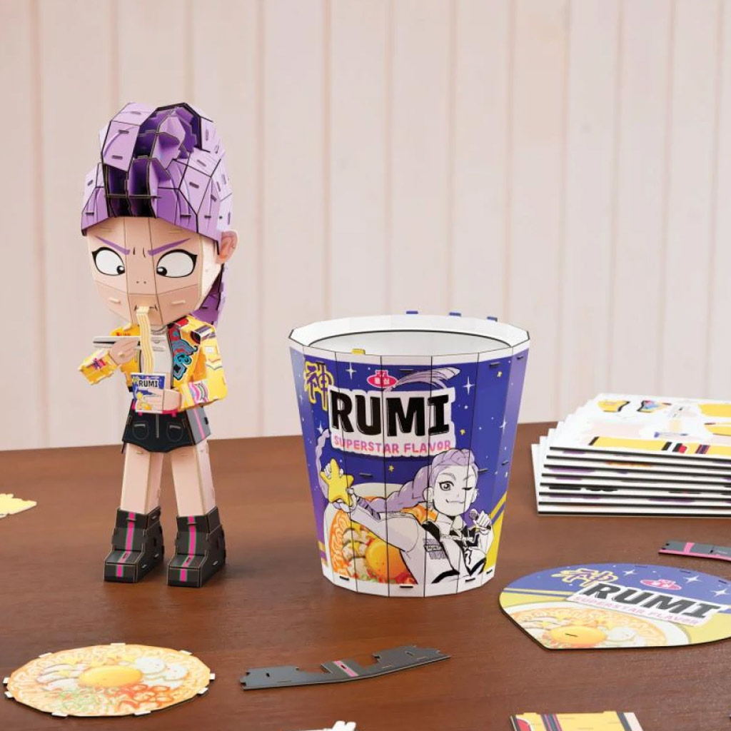K-Pop Łowcy Demonów – Rumi ramenowa miska 4D puzzle - Spin Master zdjęcie 5