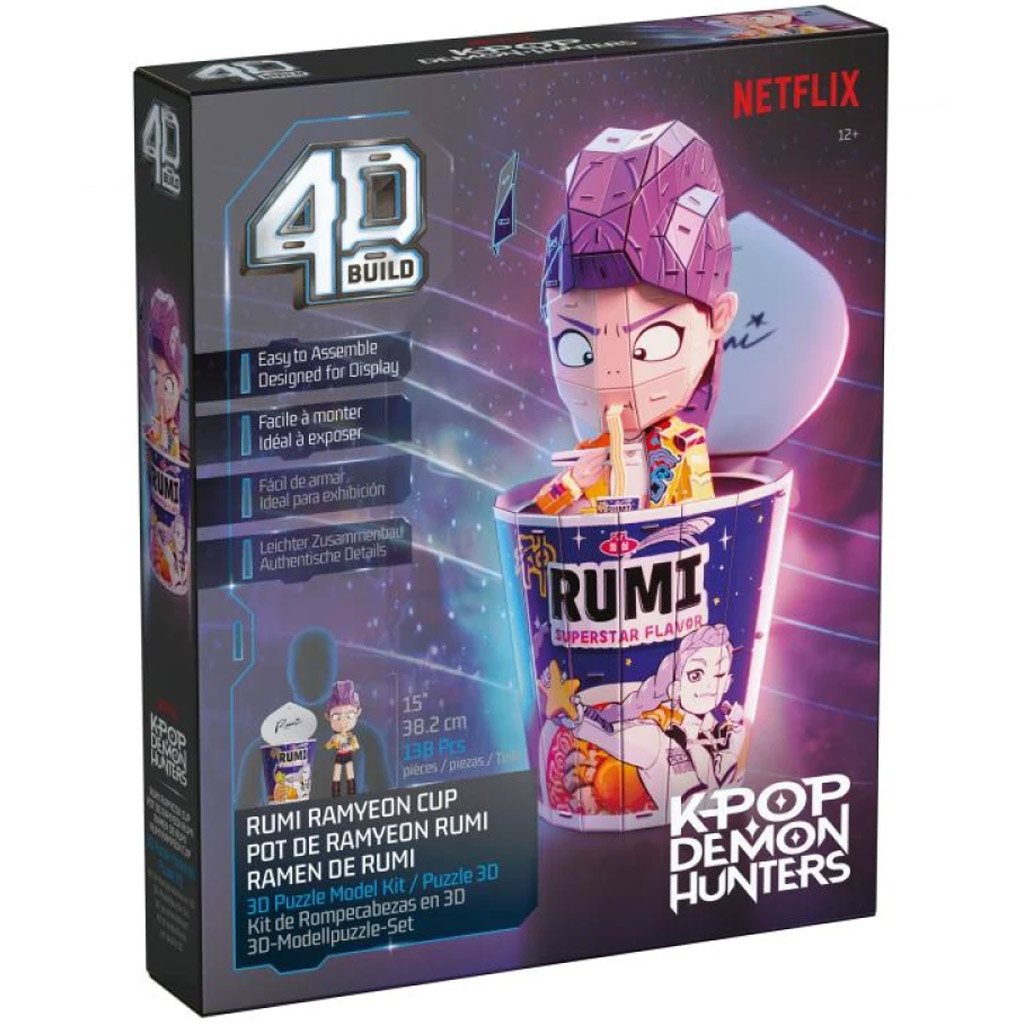 K-Pop Łowcy Demonów – Rumi ramenowa miska 4D puzzle - Spin Master zdjęcie 6