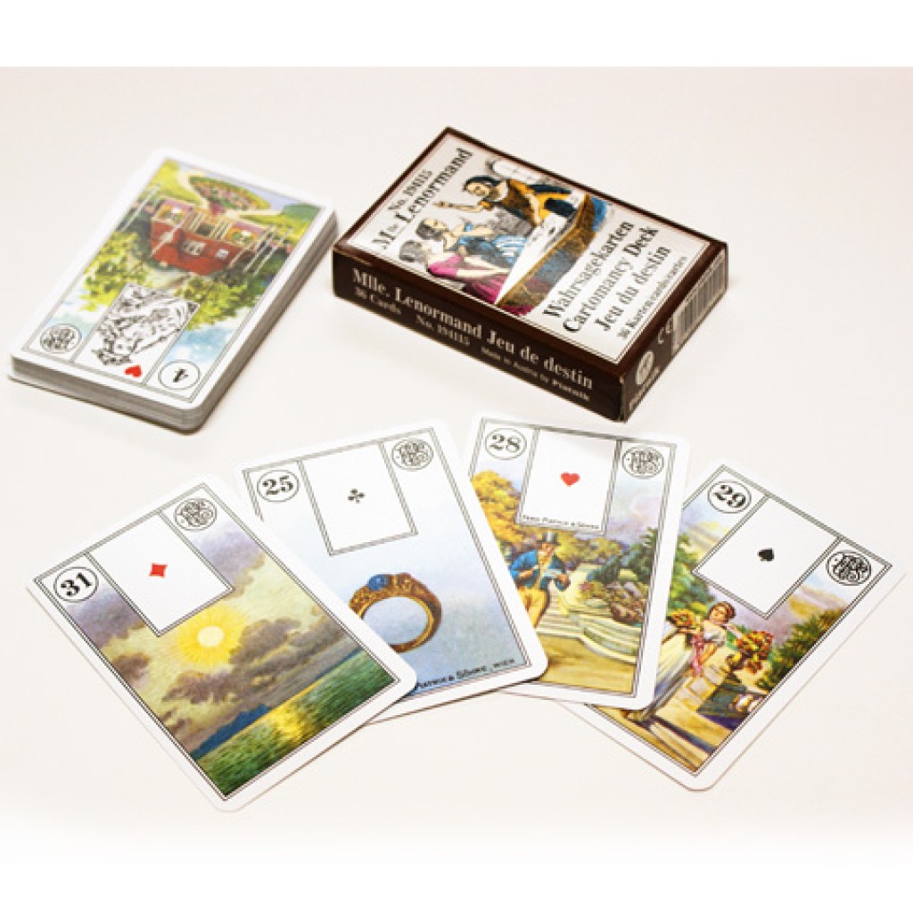 Karty wróżebne Mlle Lenormand - Piatnik zdjęcie 1