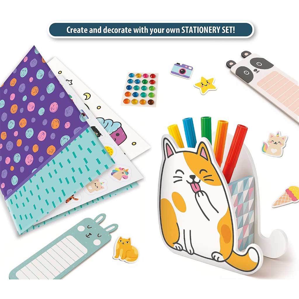 Kids Art: Super Stationery Kit kreatywny zestaw do zabawy - Lisciani zdjęcie 3