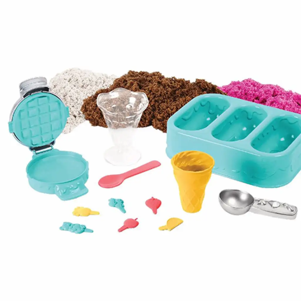 Kinetic Sand: Zestawy do robienia lodów z piasku kinetycznego 454g - Spin Master zdjęcie 2