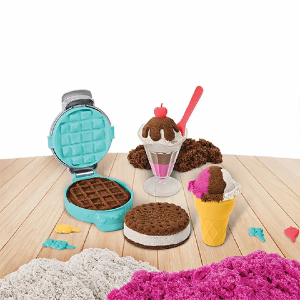 Kinetic Sand: Zestawy do robienia lodów z piasku kinetycznego 454g - Spin Master zdjęcie 3