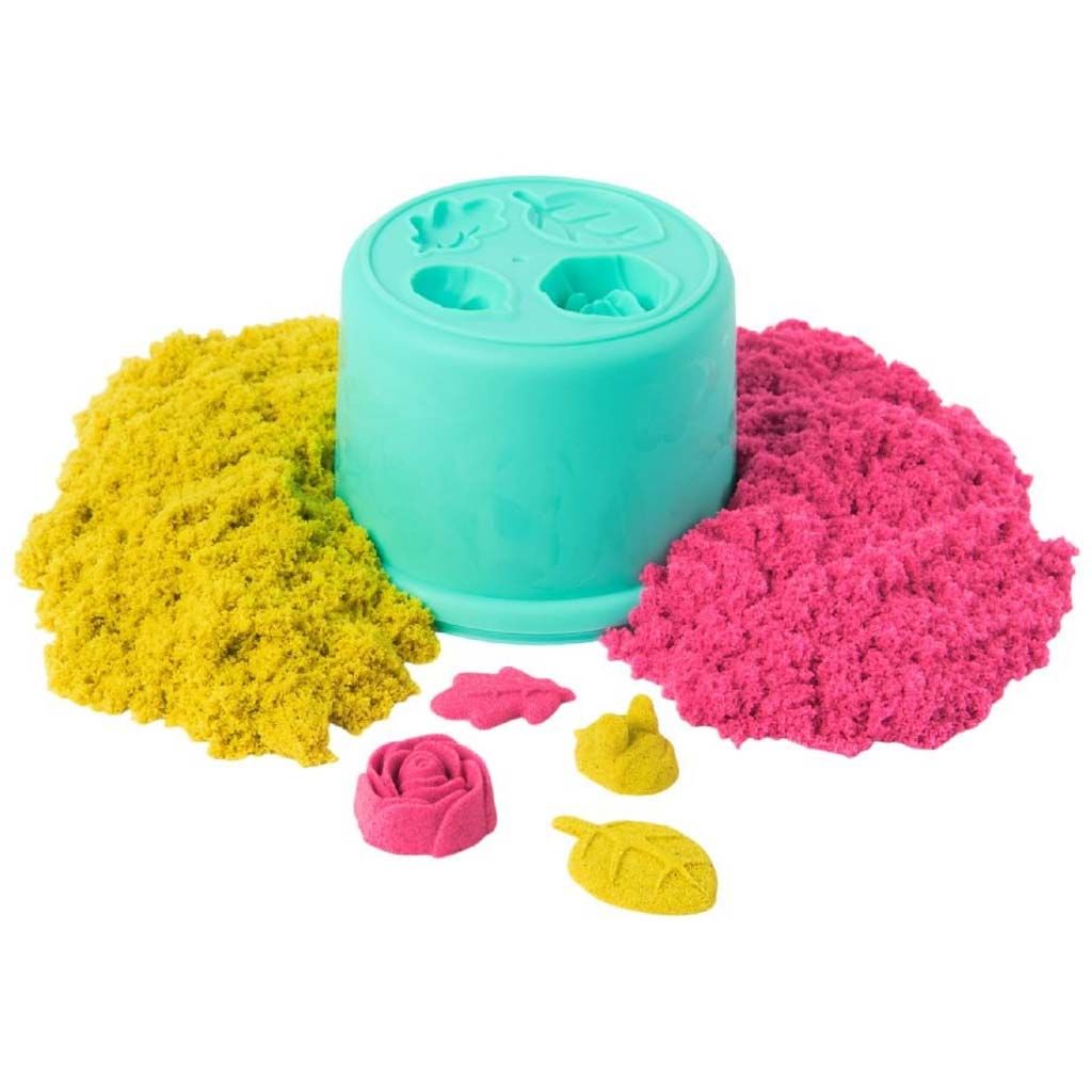Kinetic Sand: Squish Blossom zestaw magicznych kwiatów z piasku – Spin Master zdjęcie 3