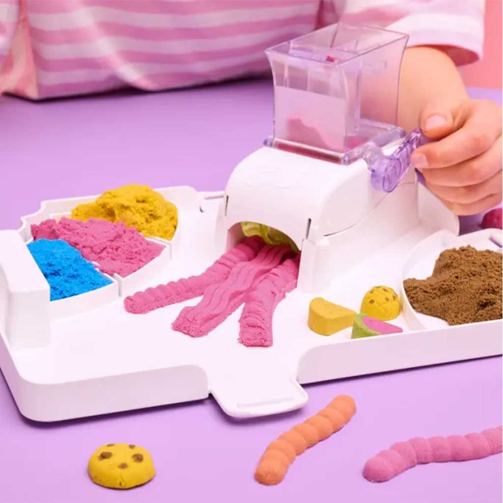 Kinetic Sand: Zestaw ciastoliny stacja słodyczy - Spin Master zdjęcie 6