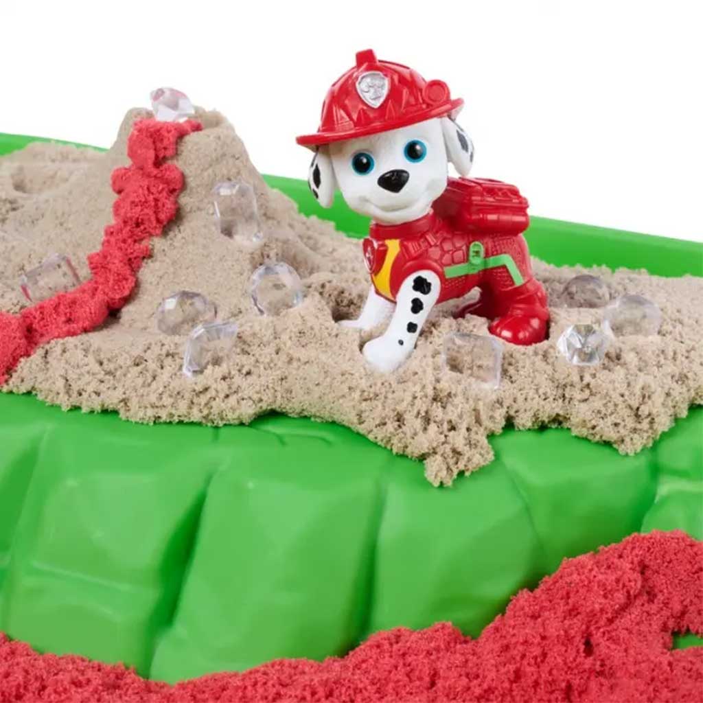 Kinetic Sand: Zestaw do zabawy z piaskiem Kinetic - Marshall z Psi Patrol - Spin Master zdjęcie 3