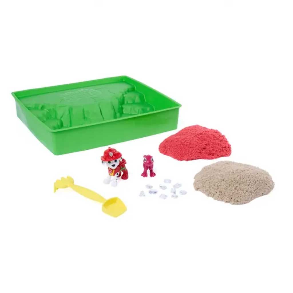 Kinetic Sand: Zestaw do zabawy z piaskiem Kinetic - Marshall z Psi Patrol - Spin Master zdjęcie 5