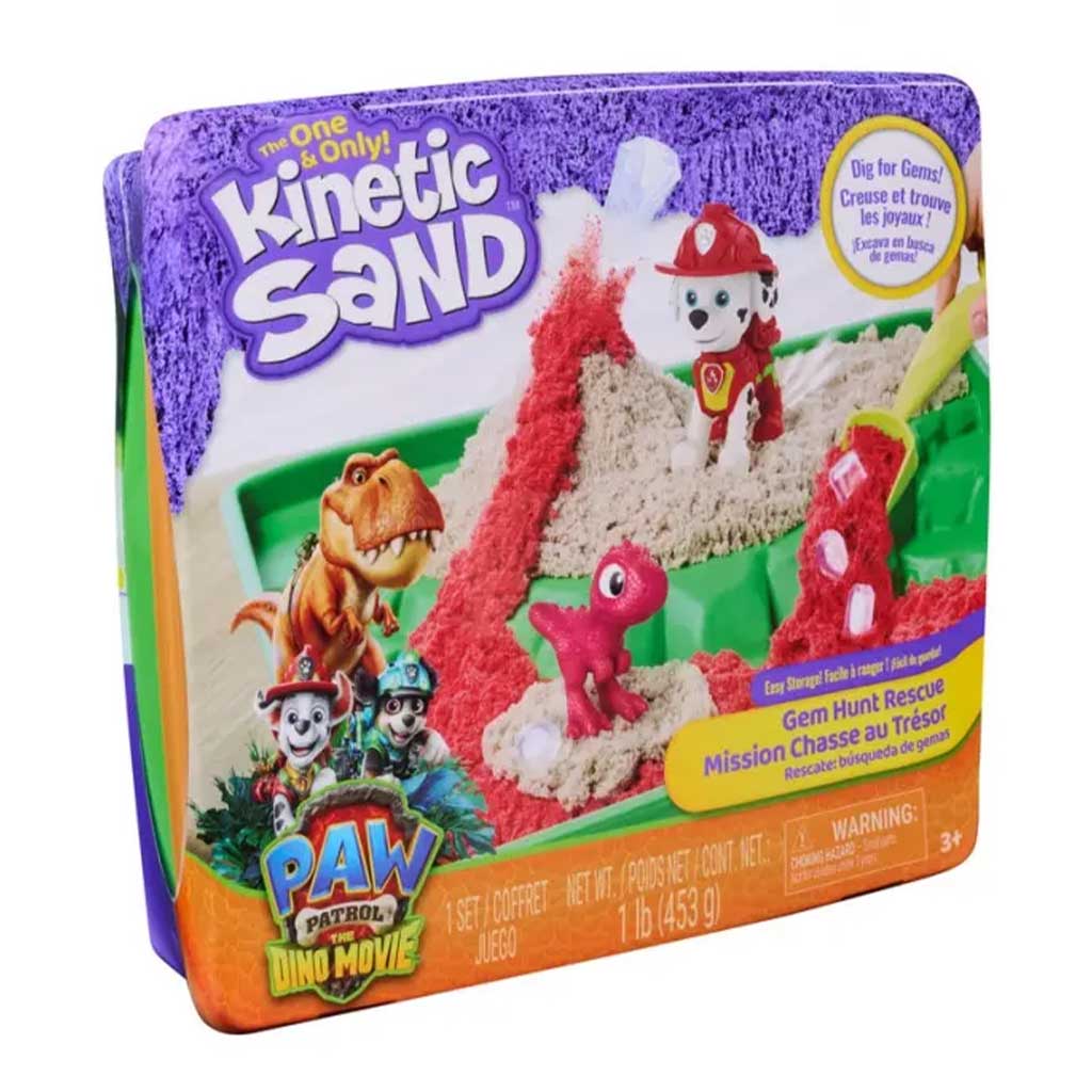 Kinetic Sand: Zestaw do zabawy z piaskiem Kinetic - Marshall z Psi Patrol - Spin Master zdjęcie 1