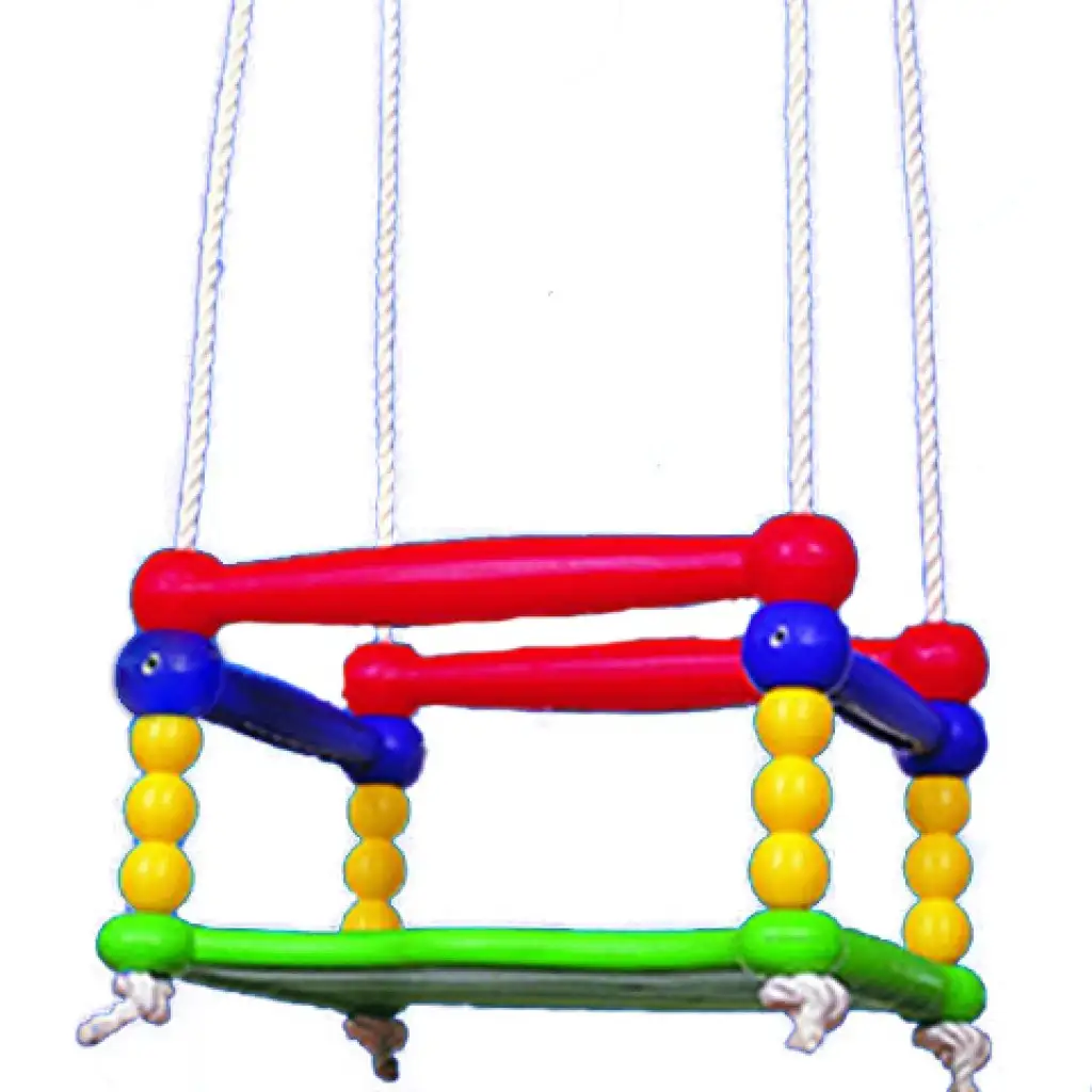 Klasyczny huśtawka z liną - D-Toys zdjęcie 1