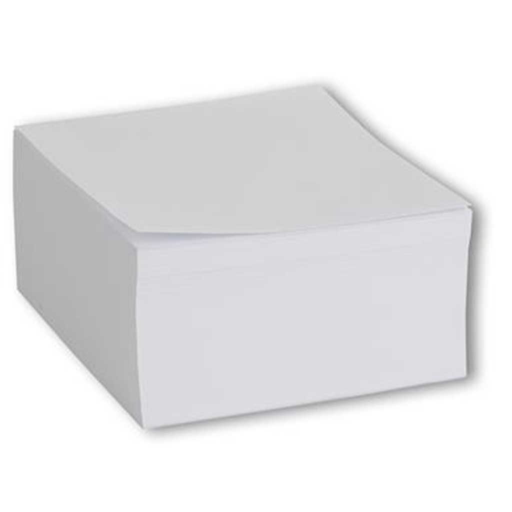Kostka notatnik 8,5x8,5x4cm 500 kartek biały klejony zdjęcie 1