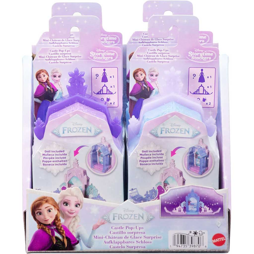 Kraina Lodu: Niespodzianka Magiczny mini zamek lodowy zestaw do zabawy - Mattel zdjęcie 1