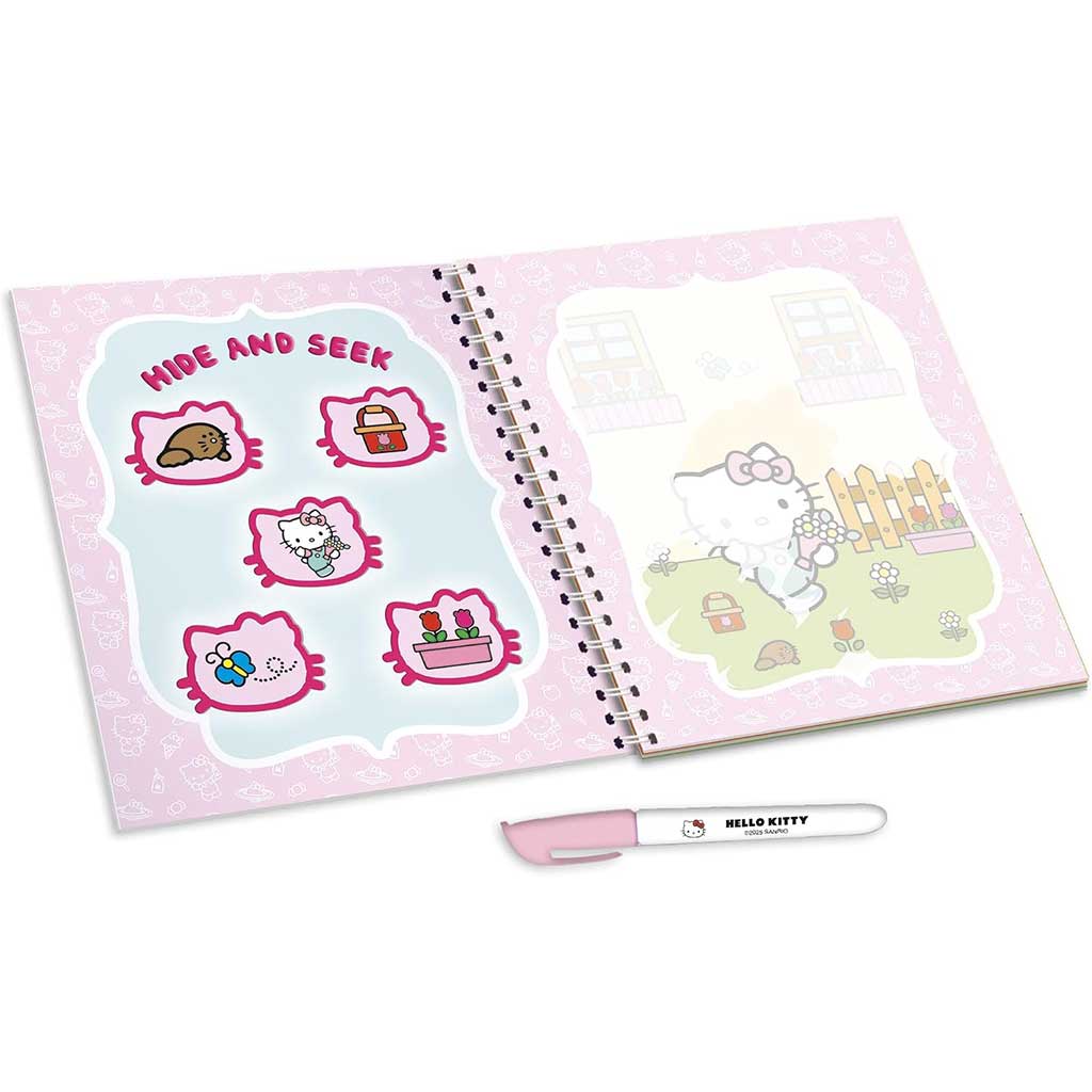 Książka magiczna Hello Kitty do rysowania wodą - Lisciani zdjęcie 2