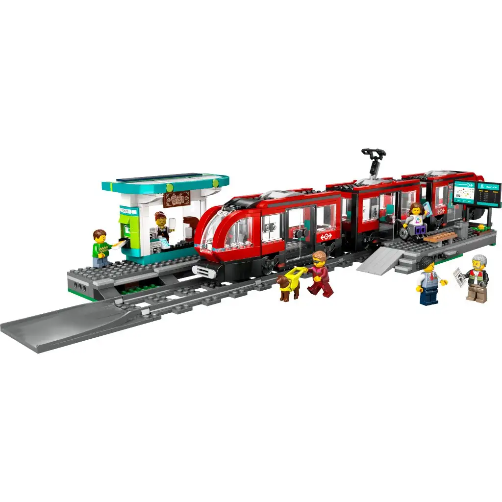 LEGO® City: Tramwaj miejski i przystanek (60423) zdjęcie 2