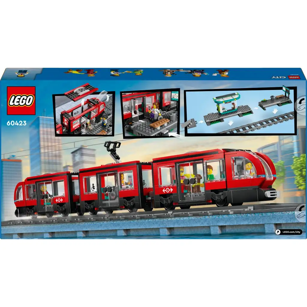 LEGO® City: Tramwaj miejski i przystanek (60423) zdjęcie 8