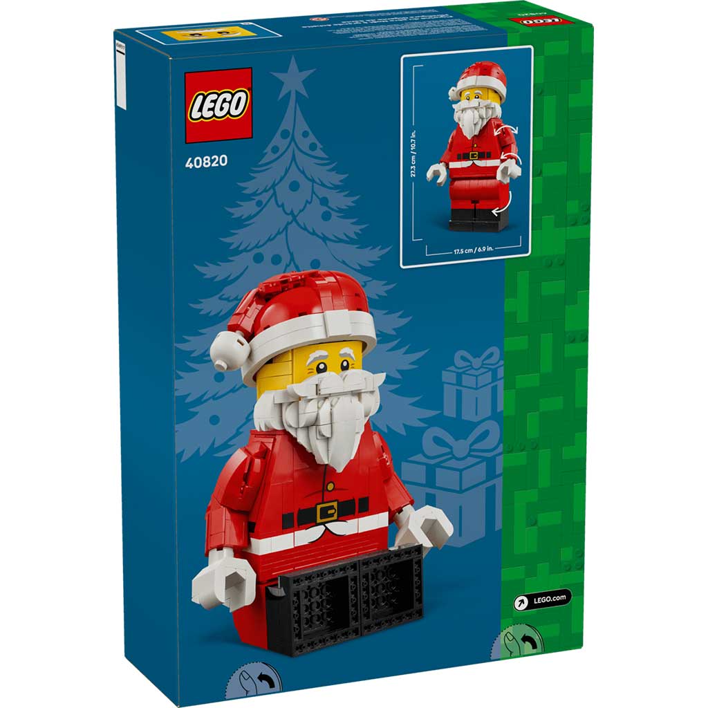 LEGO®: Duża figurka Świętego Mikołaja (40820) zdjęcie 5