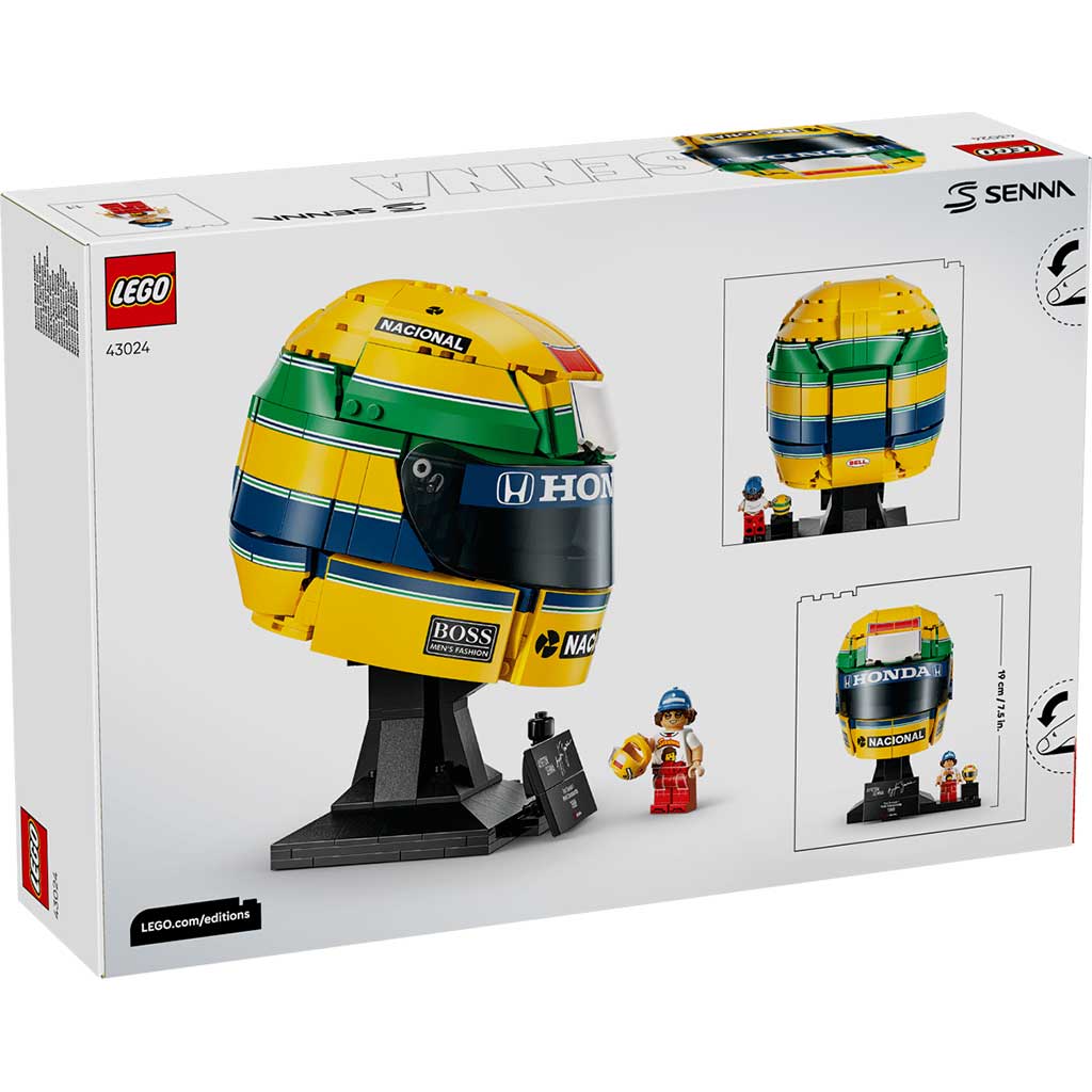 LEGO® Edycje: Kask Ayrtona Senny (43024) zdjęcie 6