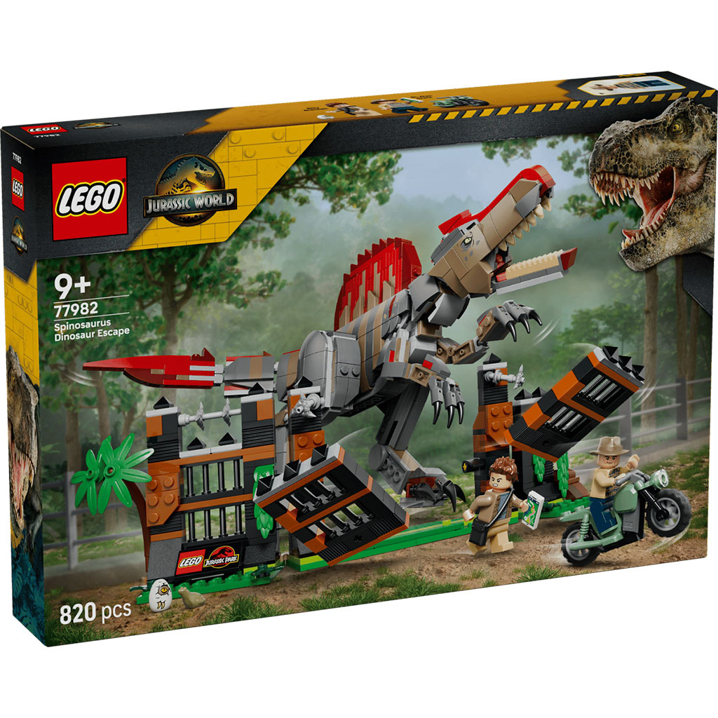 LEGO® Jurassic World™: Ucieczka przed spinosaurus (77982) zdjęcie 1