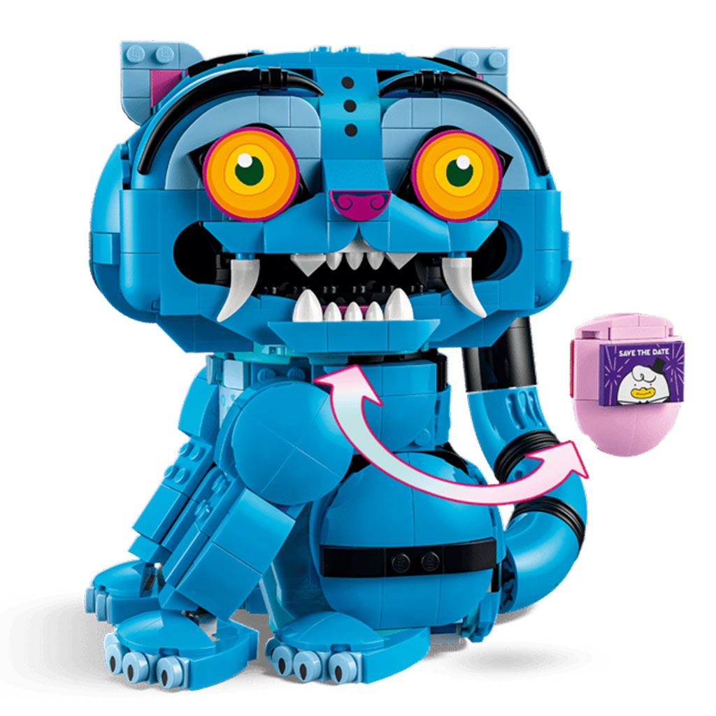 LEGO® KPop Demon Hunters™: Derpy tygrys i ptak Sussie (72537) zdjęcie 5