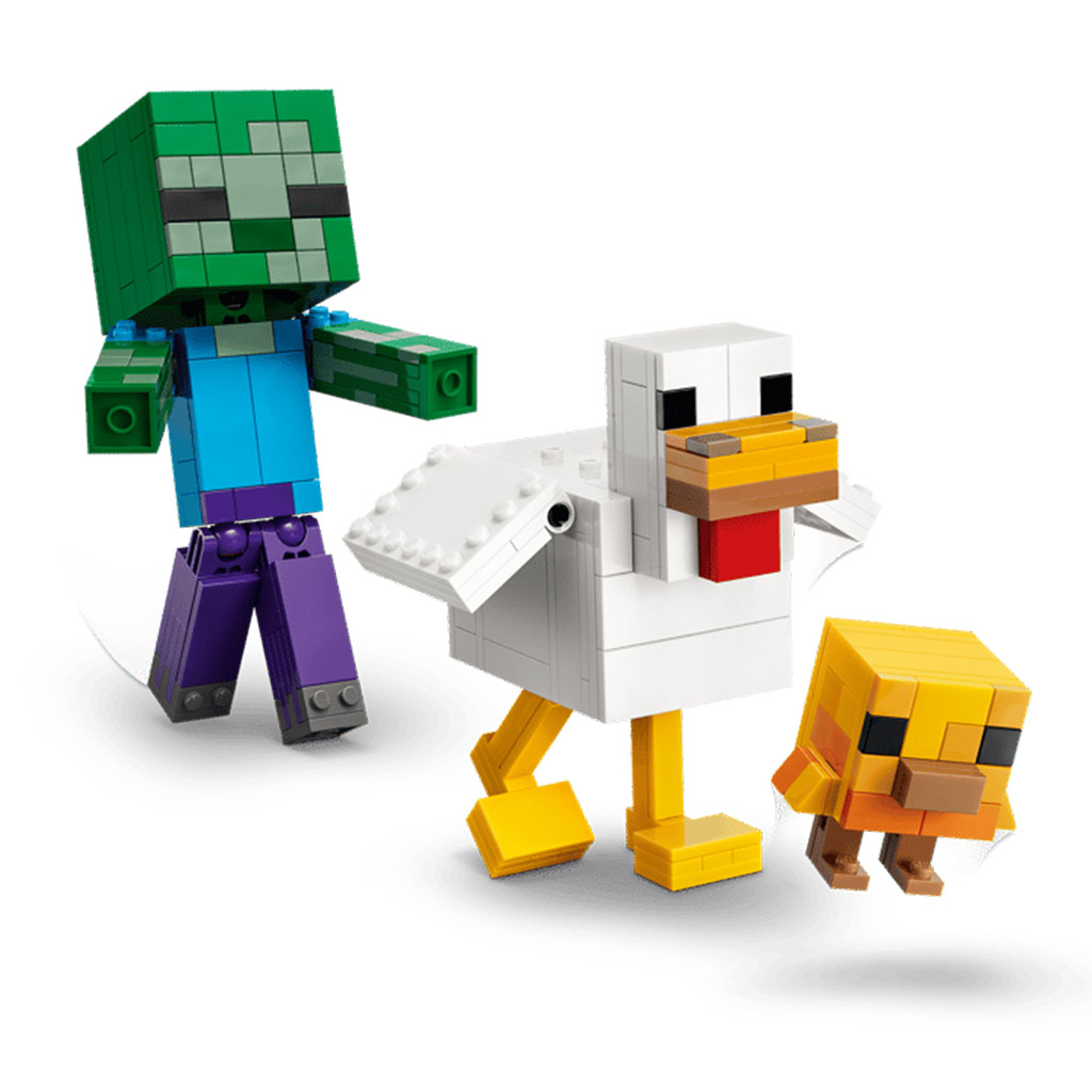 LEGO® Minecraft: Kurczak zombi (21582) zdjęcie 4